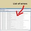 Check for error in your object